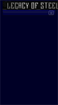 Mobile Screenshot of legacyofsteel.net
